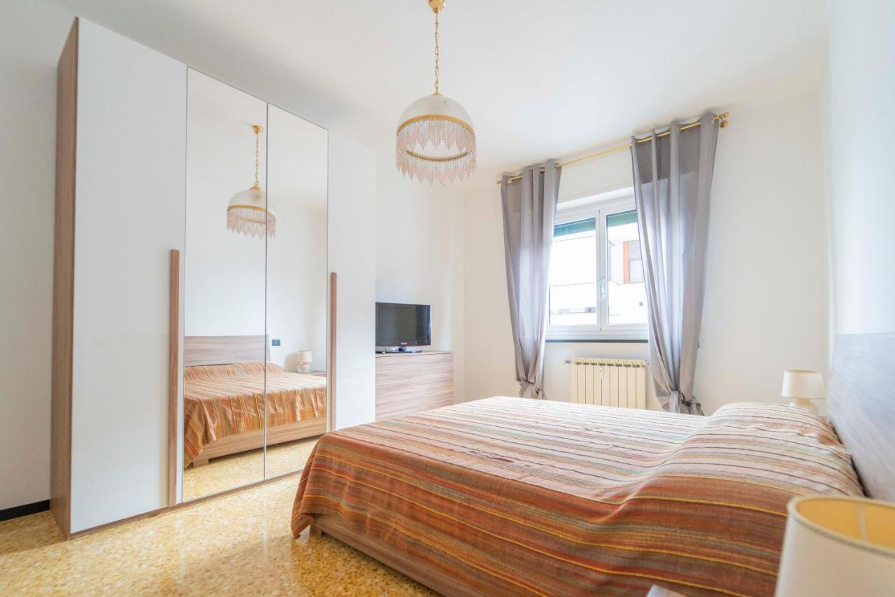 193 - Casa Via Della Chiusa - Centralissimo E Vicino Alla Baia Del Silenzio, Spiaggia E Mare 150M - Parcheggio Gratis Incluso E Aria Condizionata Sestri Levante Exteriör bild