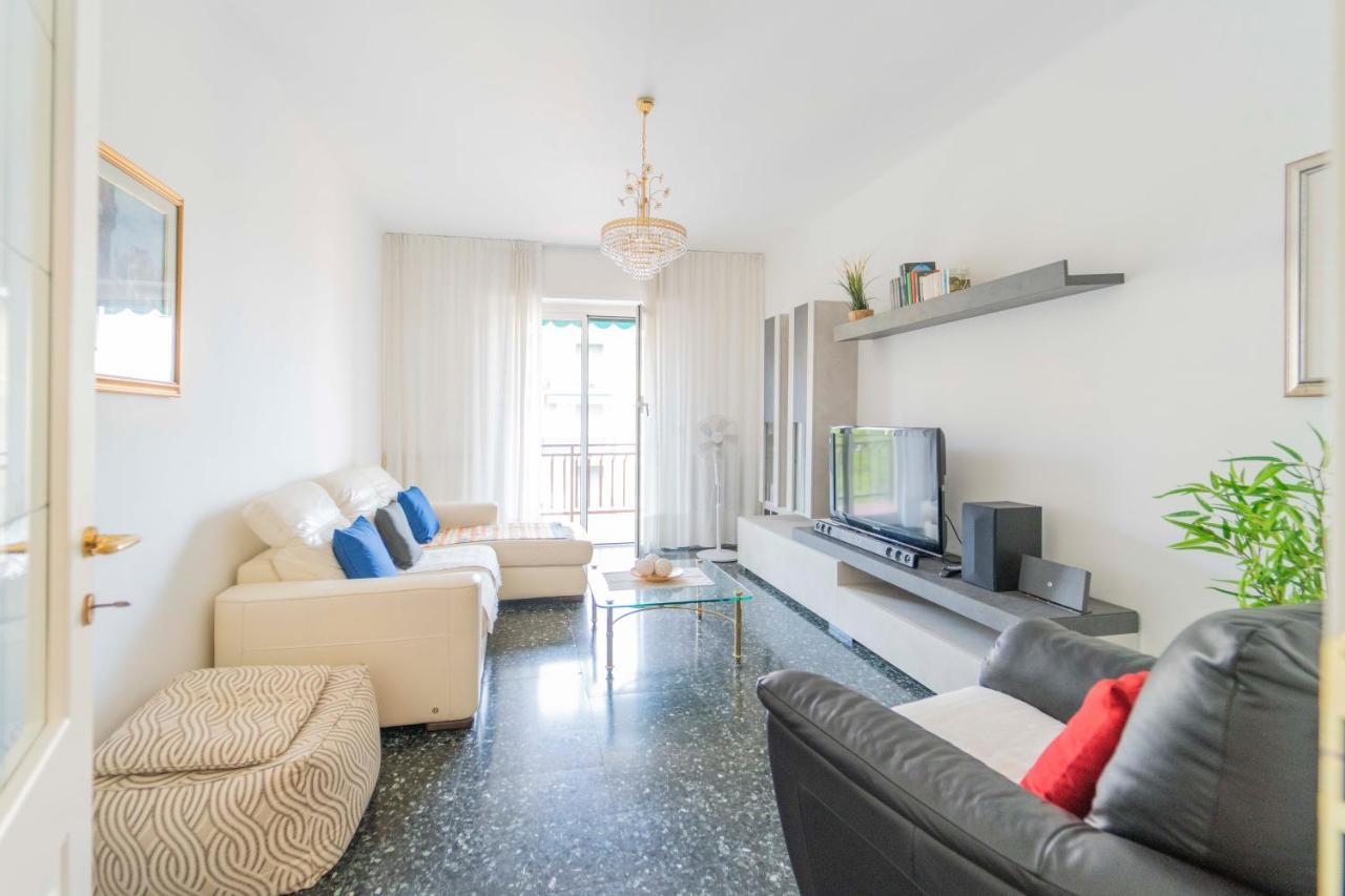 193 - Casa Via Della Chiusa - Centralissimo E Vicino Alla Baia Del Silenzio, Spiaggia E Mare 150M - Parcheggio Gratis Incluso E Aria Condizionata Sestri Levante Exteriör bild