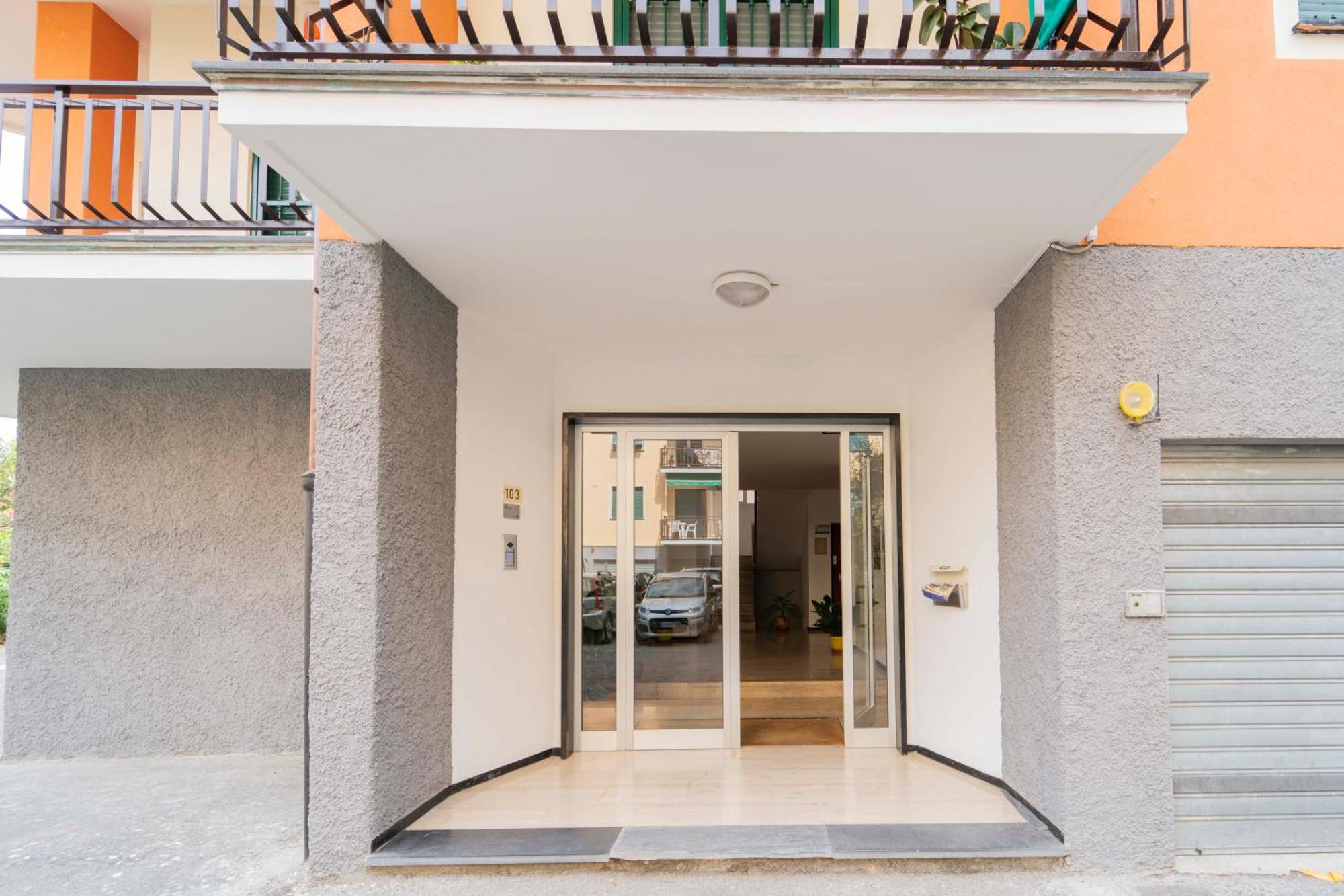 193 - Casa Via Della Chiusa - Centralissimo E Vicino Alla Baia Del Silenzio, Spiaggia E Mare 150M - Parcheggio Gratis Incluso E Aria Condizionata Sestri Levante Exteriör bild